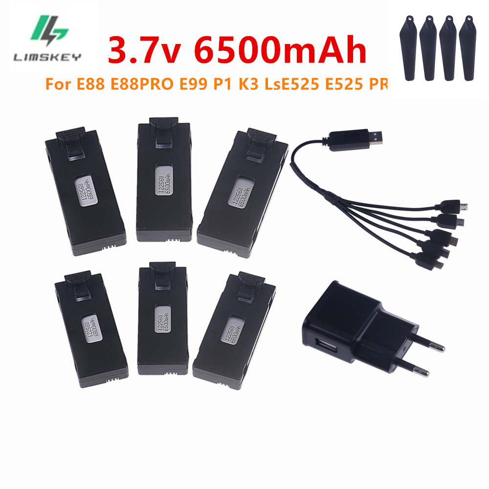 3.7V 6500Mah Lipo Battery and  - Eachine Drone E58 review and price
